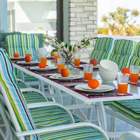 Villa Luxury Paphos Adaris 5 Bedroom Private Swimming Pool Sea Views Peyia